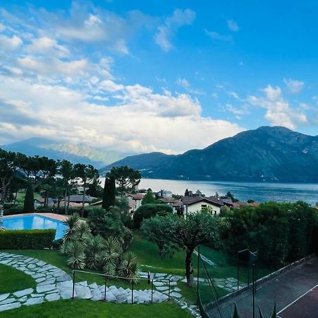 Lake View, Swimming Pool, Tennis Court And Private Parking Mezzegra Exterior photo